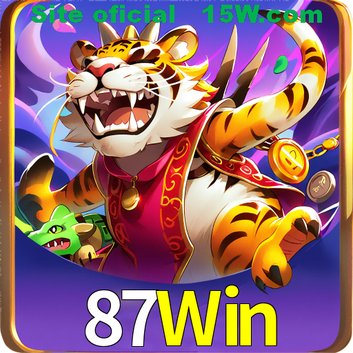 Imagem promocional da 87Win mostrando a plataforma e suas vantagens